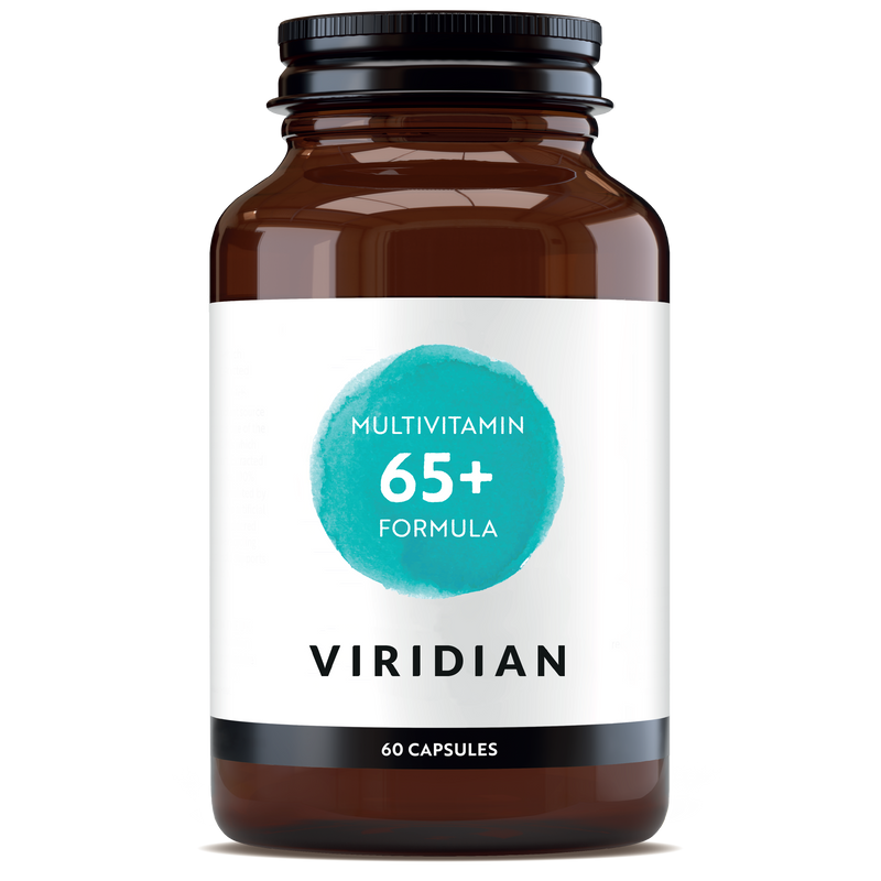 Viridian 65+ Multi 60 Vegetable Capsules