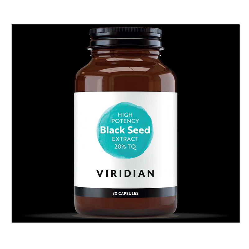 Viridian High Potency Black Seed Extract 20% TQ - 30 Veg Caps