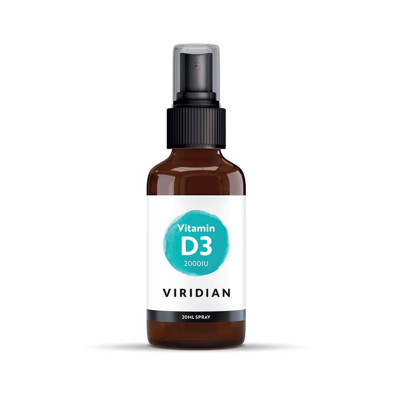 Viridian Vitamin D3 2000IU - 20ml spray