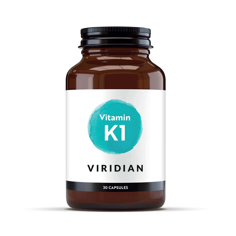 Viridian Vitamin K1 50ug - 30 Veg Caps