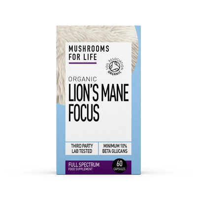 Mushrooms 4 Life Organic Lion's Mane Focus Capsules 60