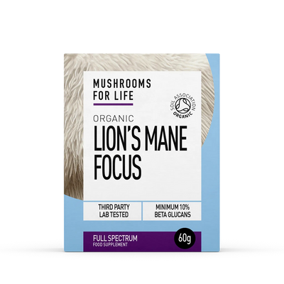 Mushrooms 4 Life Organic Lion's Mane Focus - 60g Powder