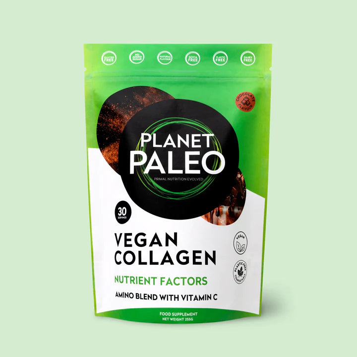 Planet Paleo Vegan Collagen Powder - Chocolate 30 servings