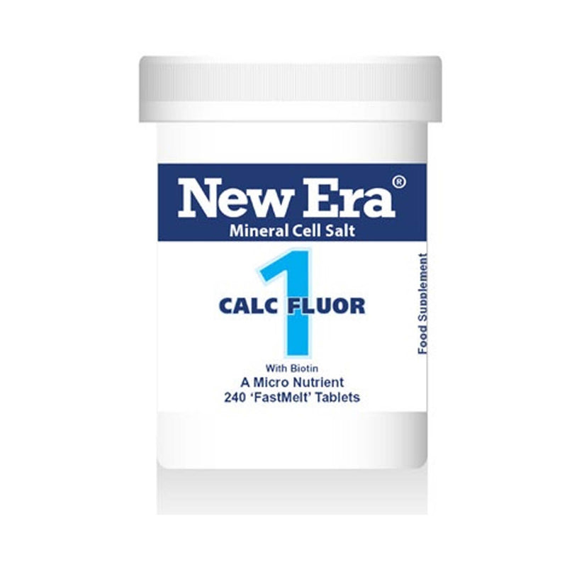 New Era Calc Fluor No. 1 240 Tablets - Tissue Elasticity, Circulation, Veins