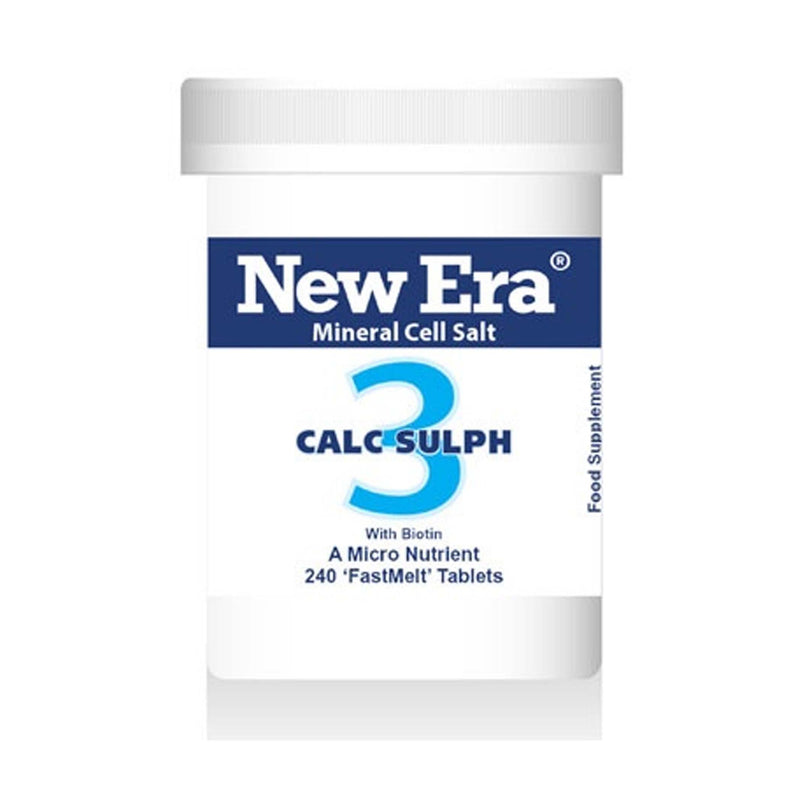 New Era Calc Sulph No. 3 240 Tablets