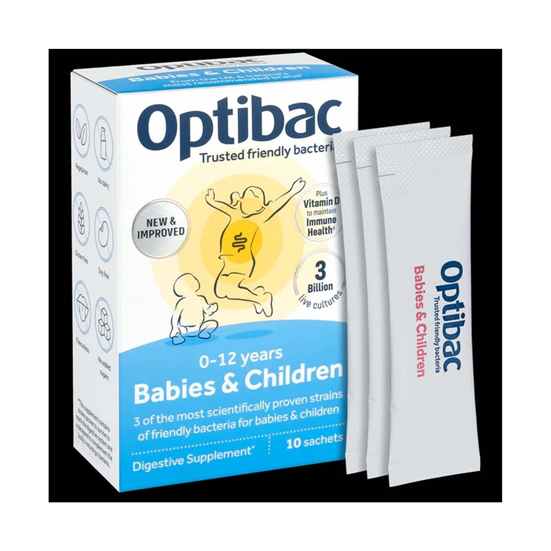 Optibac Babies and Children- 10 Sachets