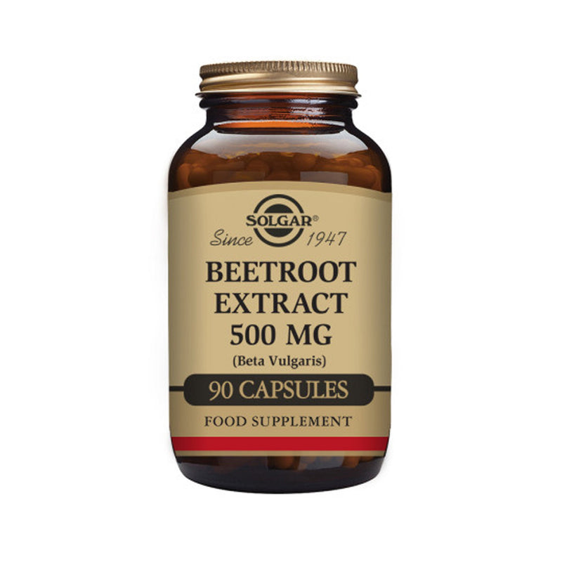 Solgar® Beetroot Extract 500 mg Vegetable Capsules - Pack of 90