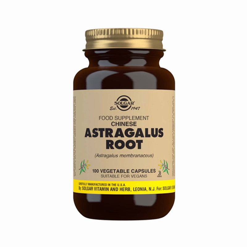Solgar® Chinese Astragalus Root Vegetable Capsules - Pack of 100
