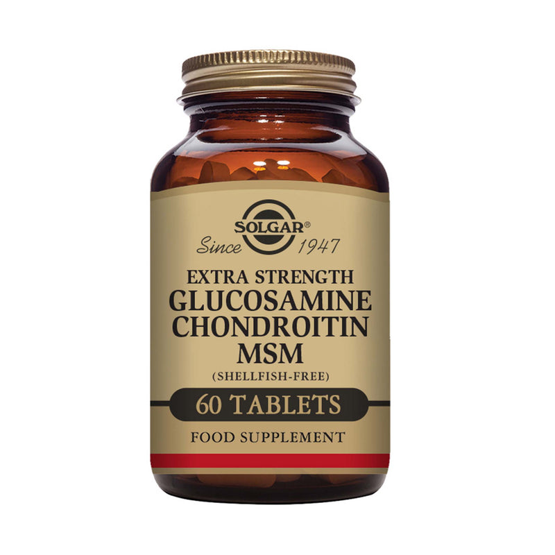 Solgar Extra Strength Glucosamine Chondroitin MSM Tablets