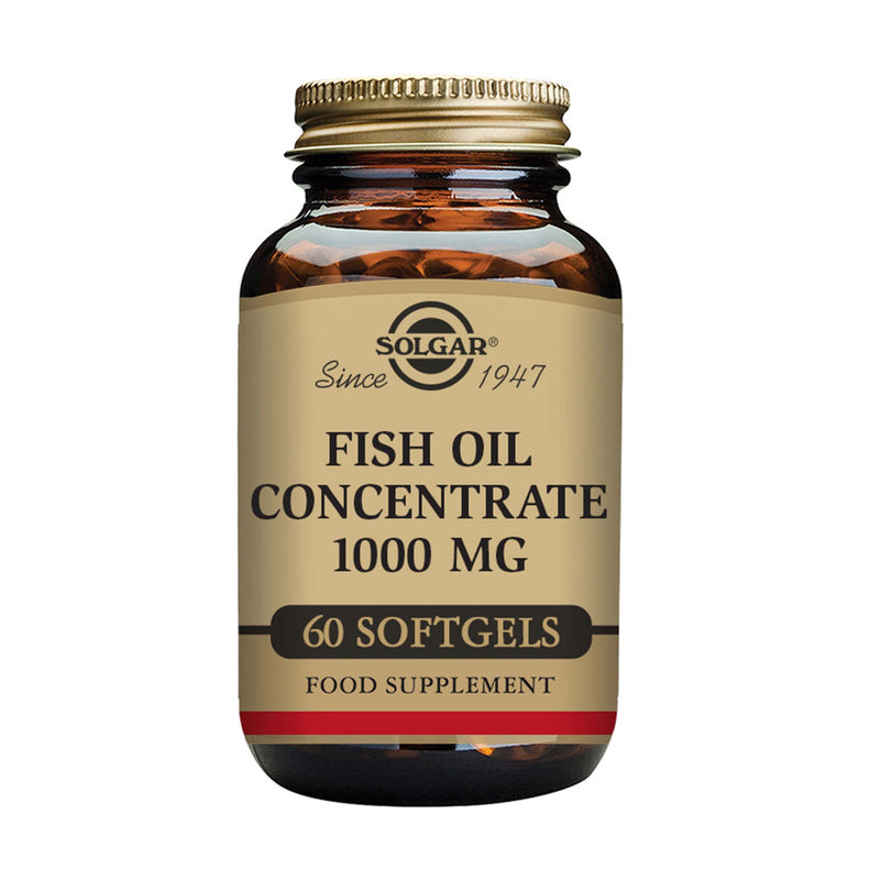 Solgar Fish Oil Concentrate 1000 mg Softgels