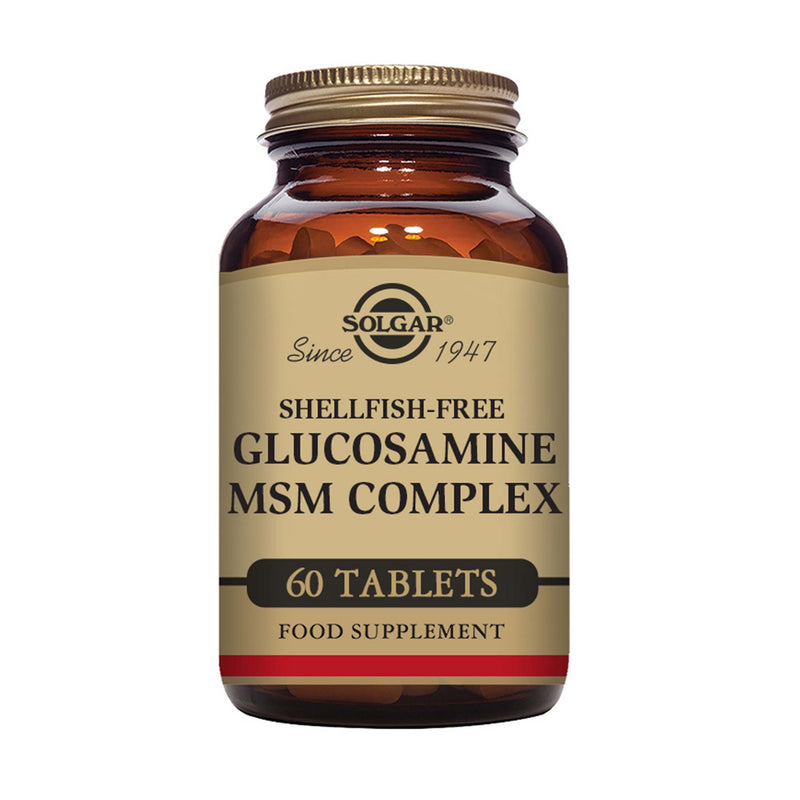 Solgar® Glucosamine MSM Complex Tablets - Pack of 60