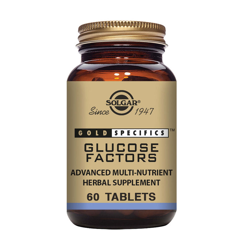 Solgar® Gold Specifics Glucose Factors Tablets - Pack of 60