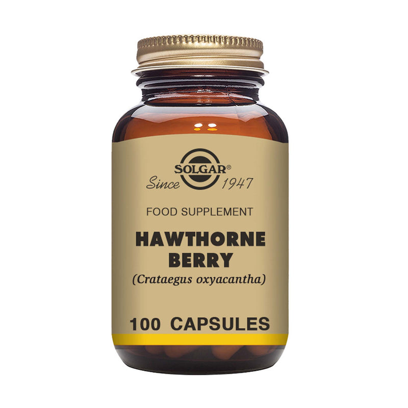 Solgar® Hawthorne Berry Vegetable Capsules - Pack of 100