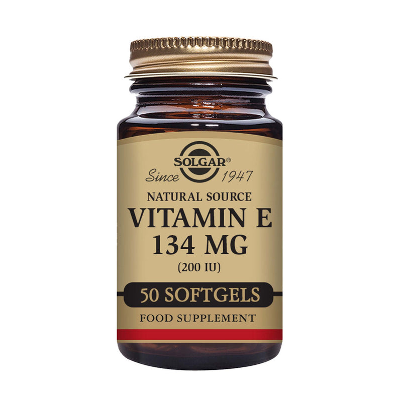 Solgar Natural Source Vitamin E 134 mg (200 IU) Softgels