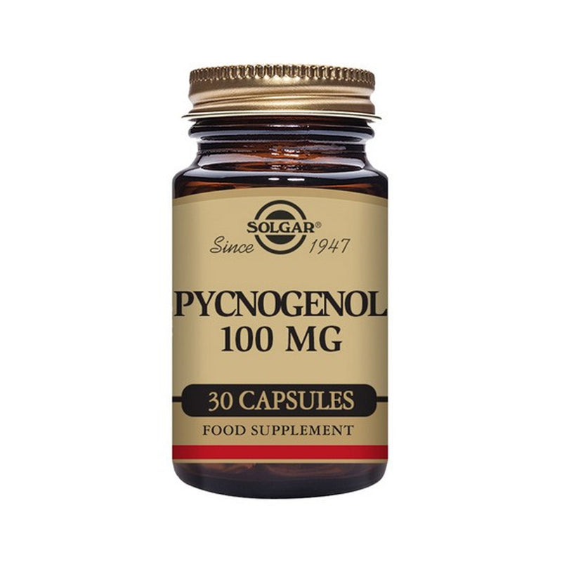 Solgar Pycnogenol 100 mg Vegetable Capsules - Pack of 30