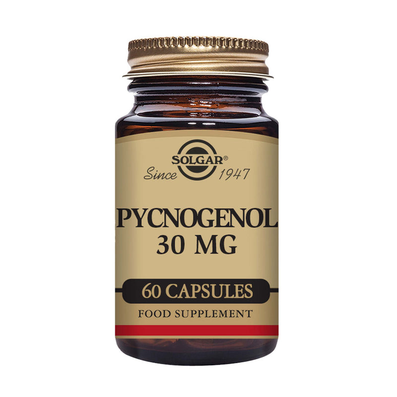 Solgar Pycnogenol 30 mg Vegetable Capsules - Pack of 60