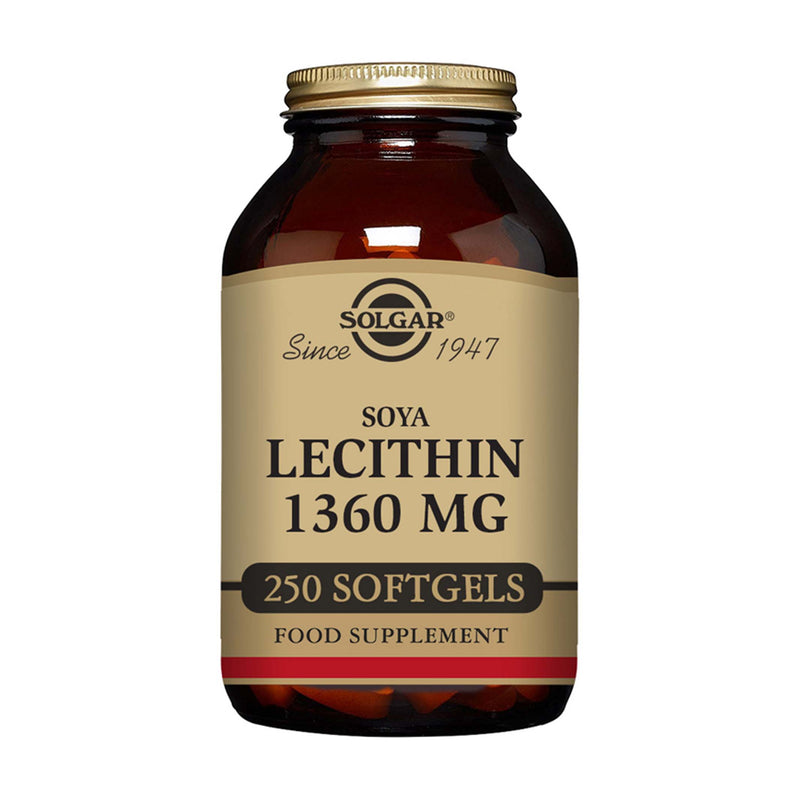 Solgar Soya Lecithin 1360 mg Softgels