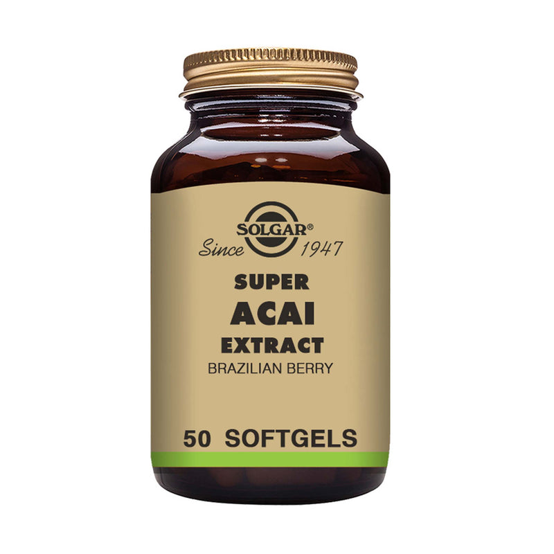 Solgar Super Acai Extract 3000 mg 50 Softgels