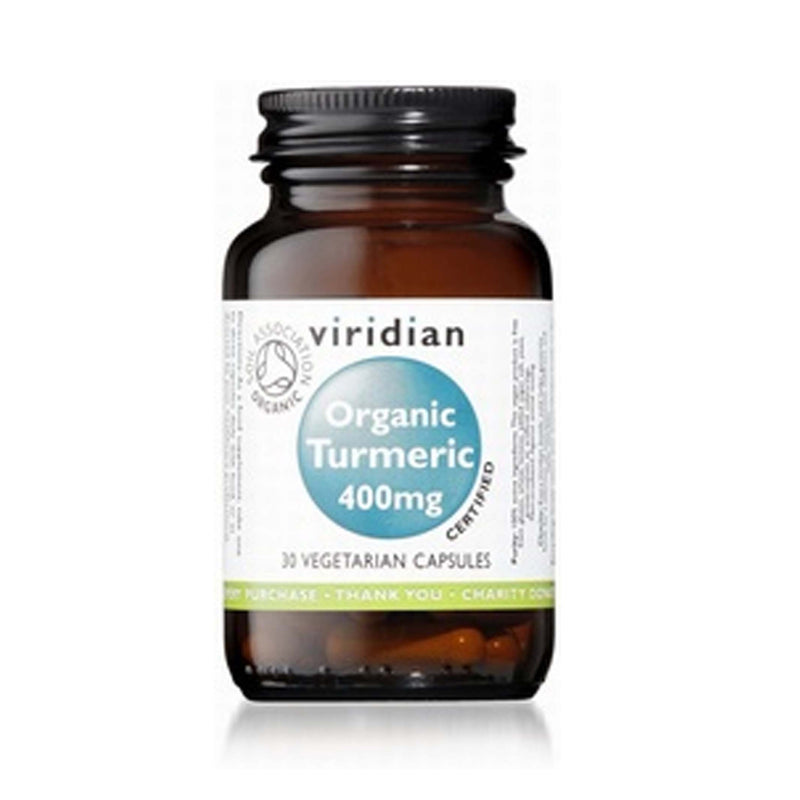 Viridian Turmeric Organic 400mg