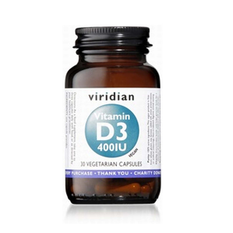 Viridian Vitamin D3 (Vegan) 400iu