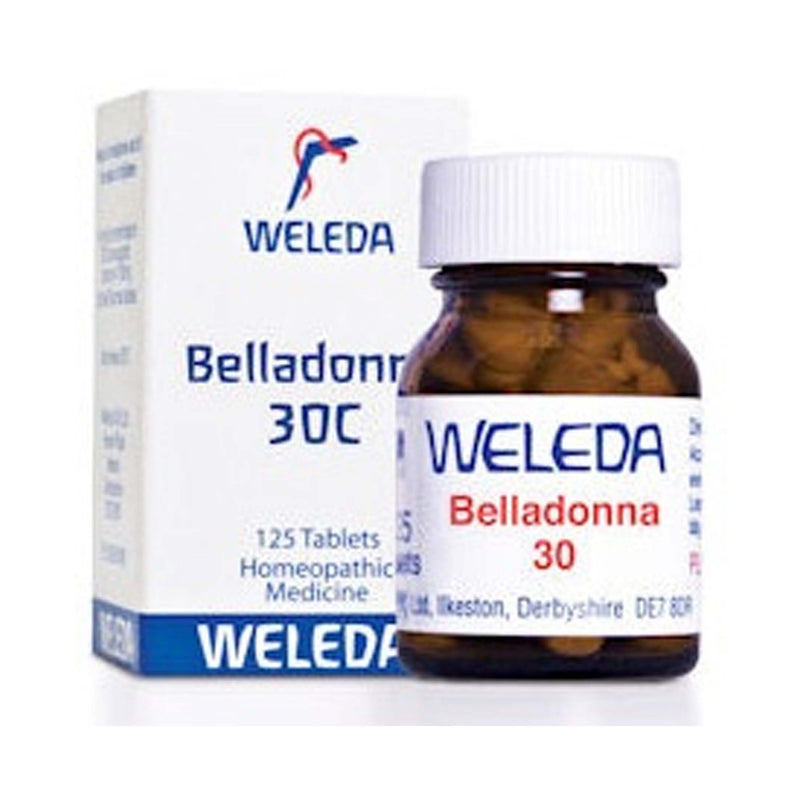 Weleda Belladonna 30C 125 Tablets