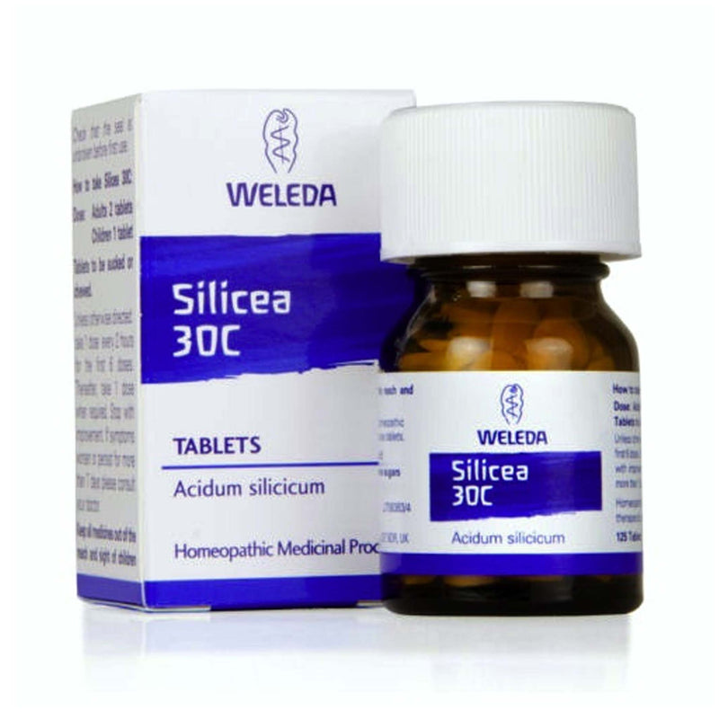 Weleda Silicea Homeopathic Remedy 30C 125 Tablets