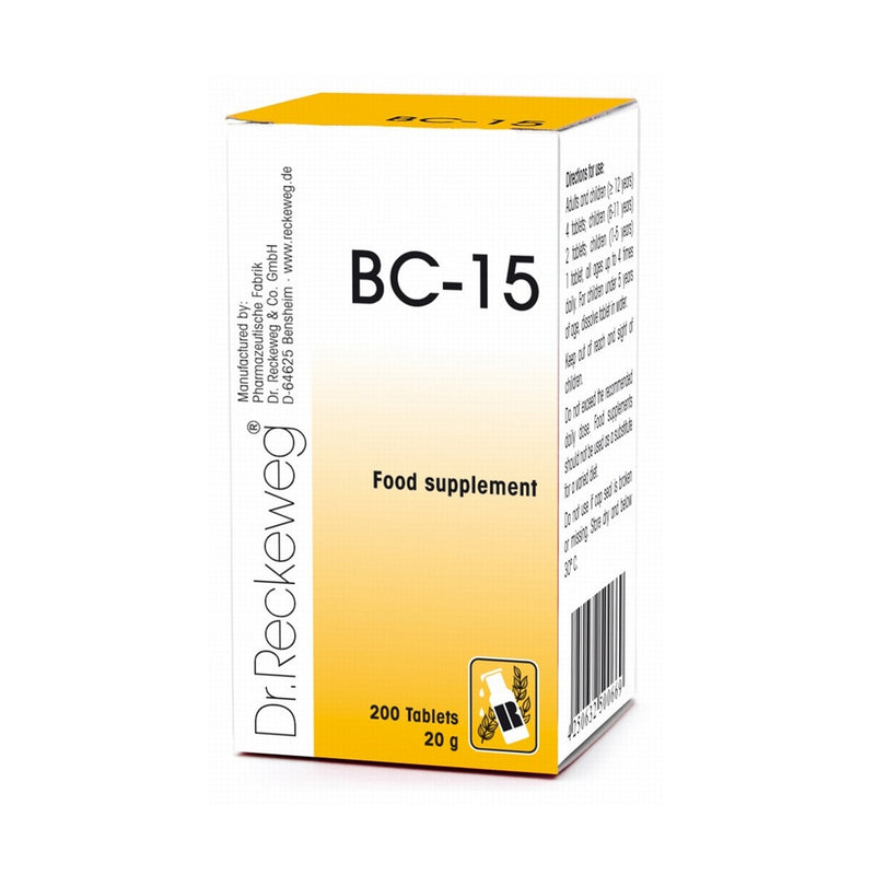 Dr Reckeweg BC-15 200 Tablets