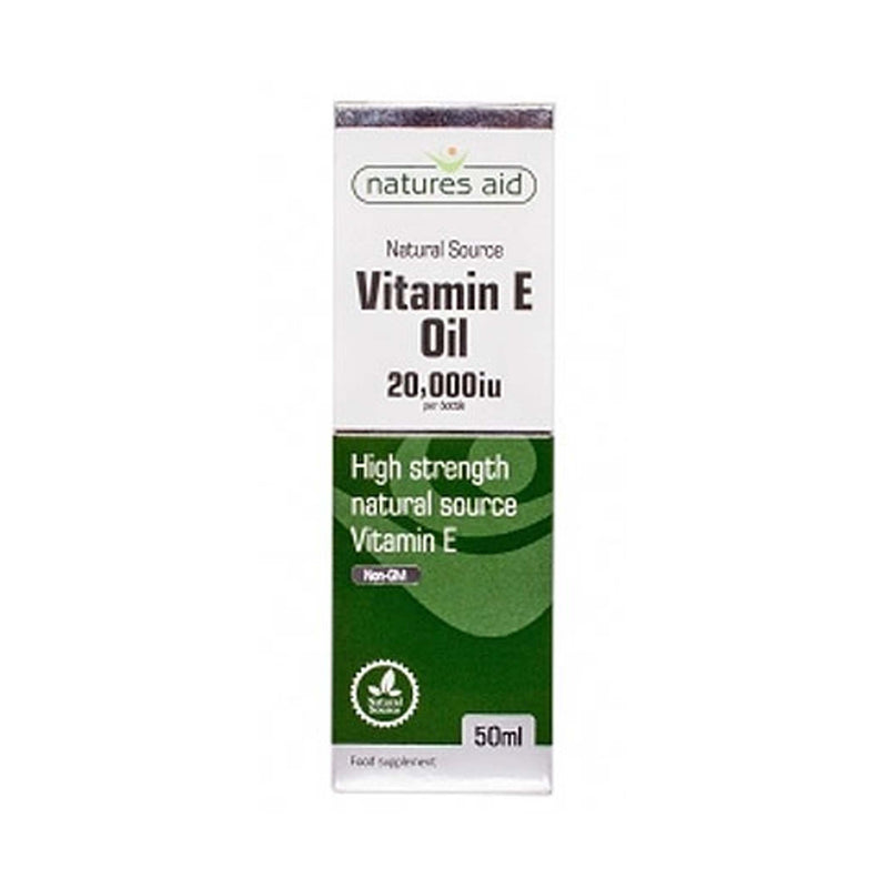 Natures Aid Vitamin E Oil 20,000iu 50 ml