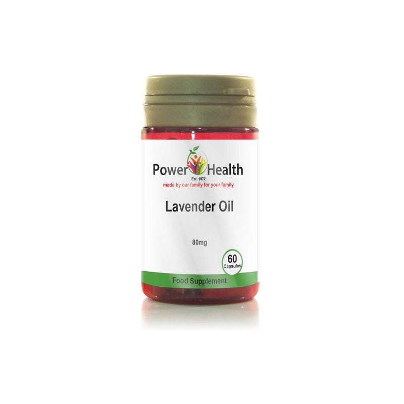 Power Health Lavender Oil 80mg 60 Capsules