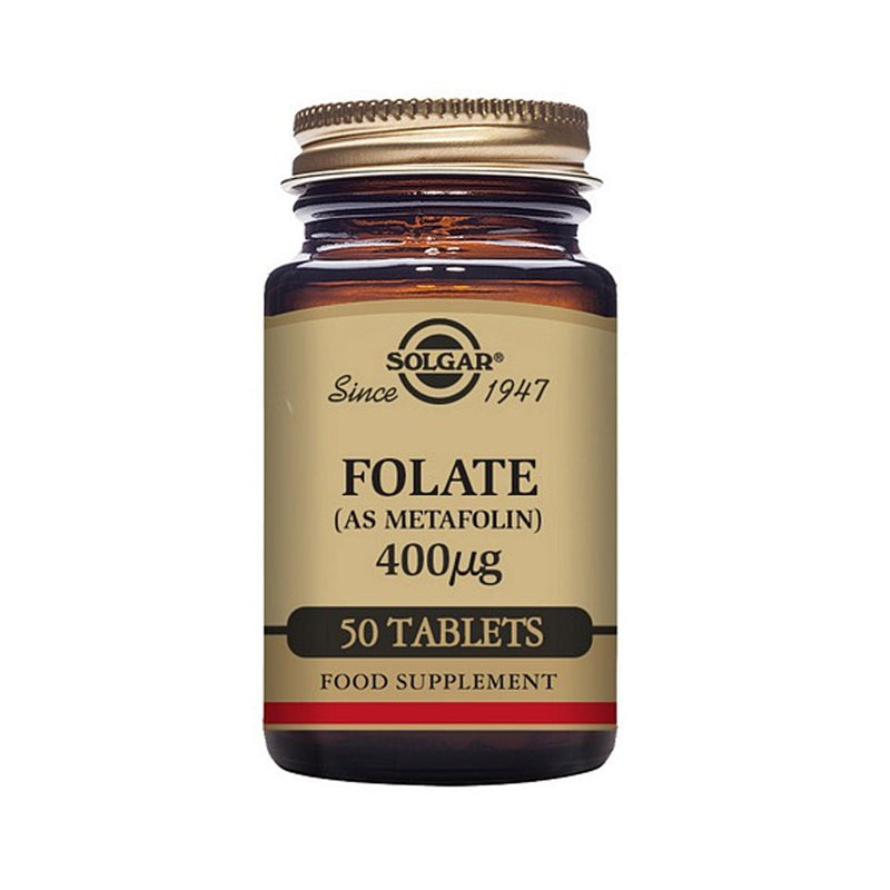 Solgar Folate (as Metafolin) 400 µg Tablets