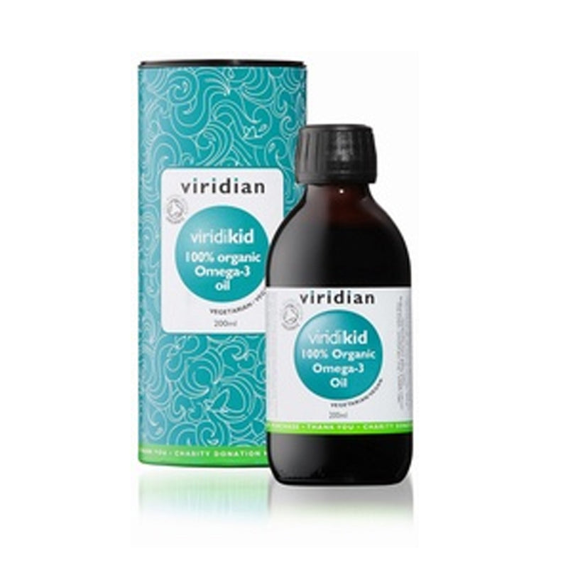 Viridian 100% ViridiKid Nutritional Oil Blend Organic 200ml