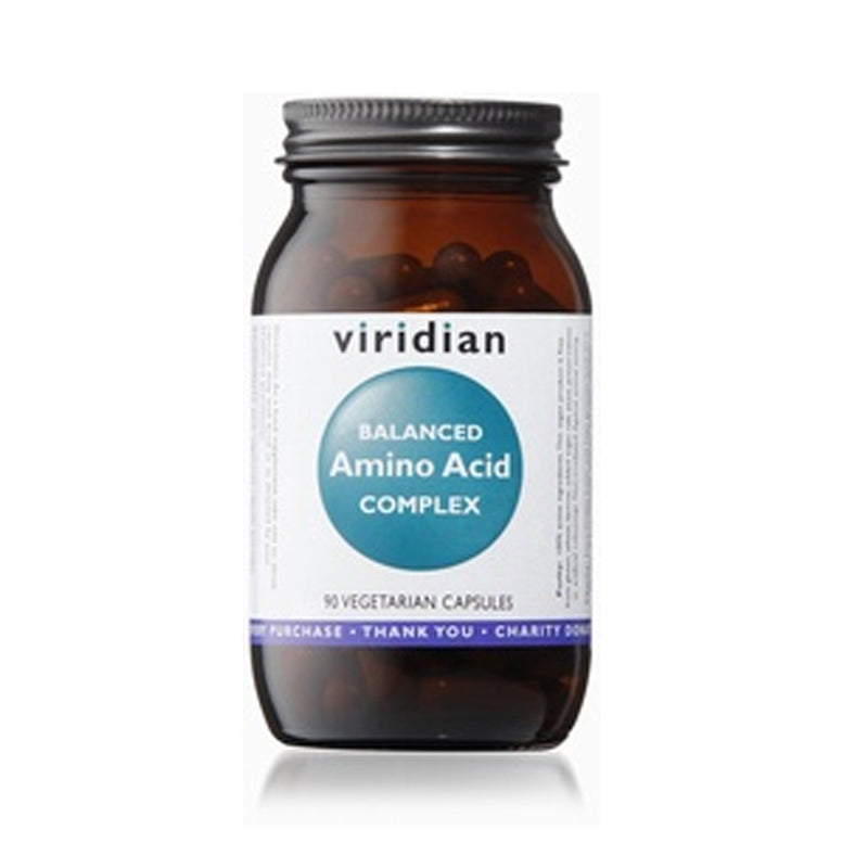 Viridian Balanced Amino Acid Complex 90 Vegetable Capsules