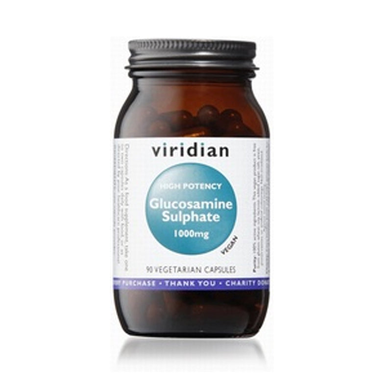 Viridian High Potency Glucosamine 1000mg 90 Vegetable Capsules