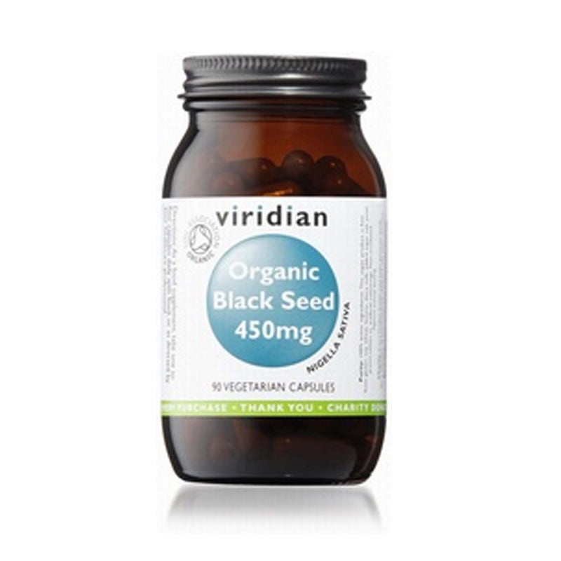 Viridian Organic Black Seed 450mg