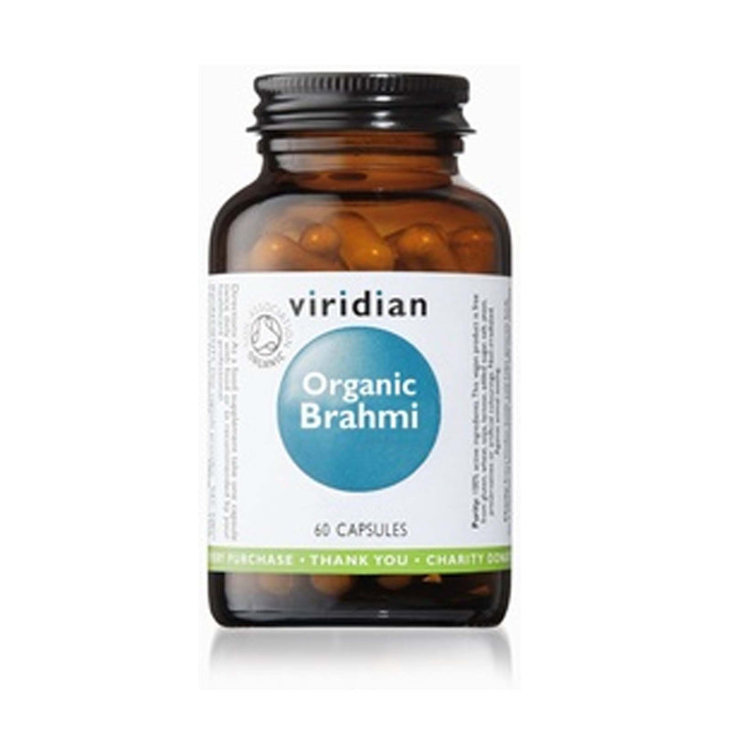 Viridian Organic Brahmi Leaf 300mg - 60 Veg Caps