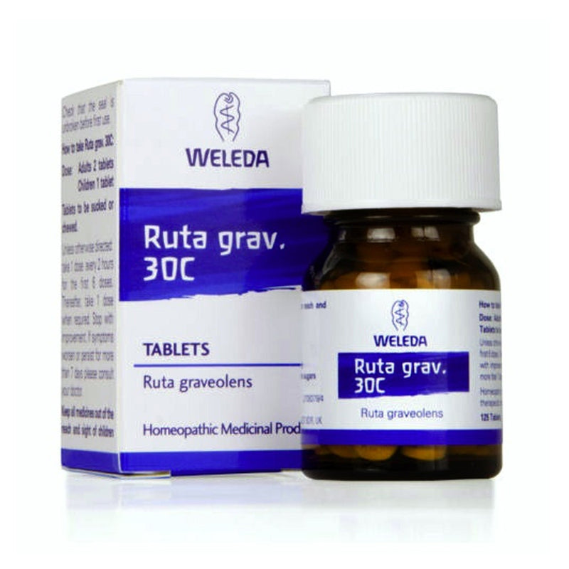 Weleda Ruta Grav Homeopathic Remedy 30C 125 Tablets