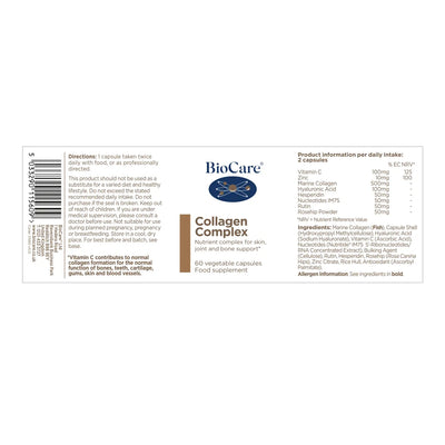 BioCare Collagen Complex- 60 Caps