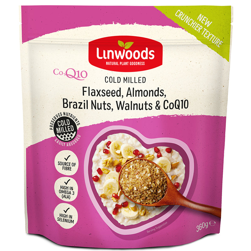 Linwoods Flaxseeds, Almonds, Brazil Nut, Walnuts & CoQ10
