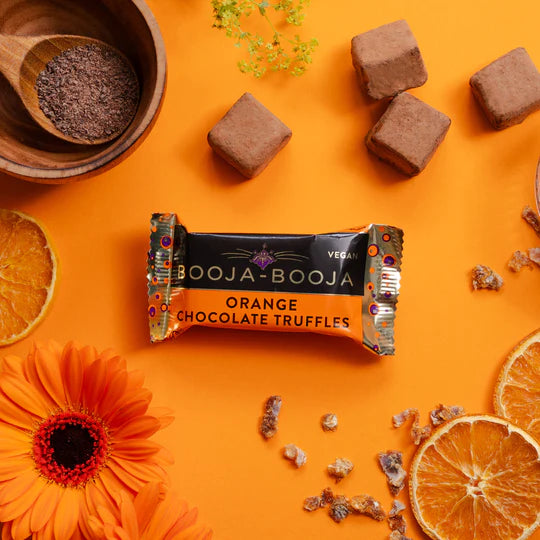 Booja-Bouja Orange Chocolate Truffles - Two Truffle Pack 23g