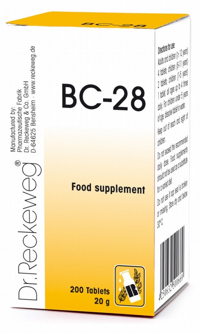 Dr Reckeweg BC-28 200 Tablets
