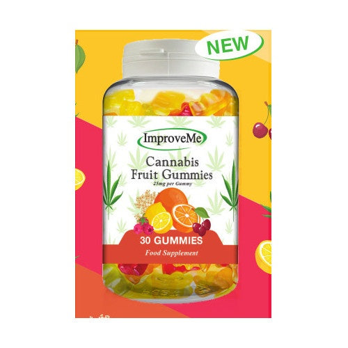 CBD Fruit Gummies - 30 Gummies