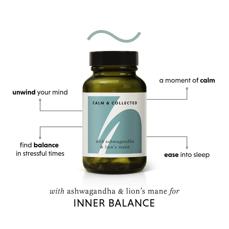the herbtender - Calm & Collected 60 capsules