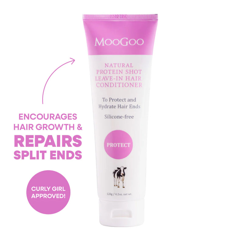 MooGoo protein shot leave in conditioner 120g