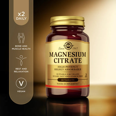 Solgar Magnesium Citrate Tablets