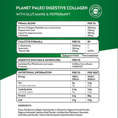 Planet Paleo Digestive collagen- 35 servings