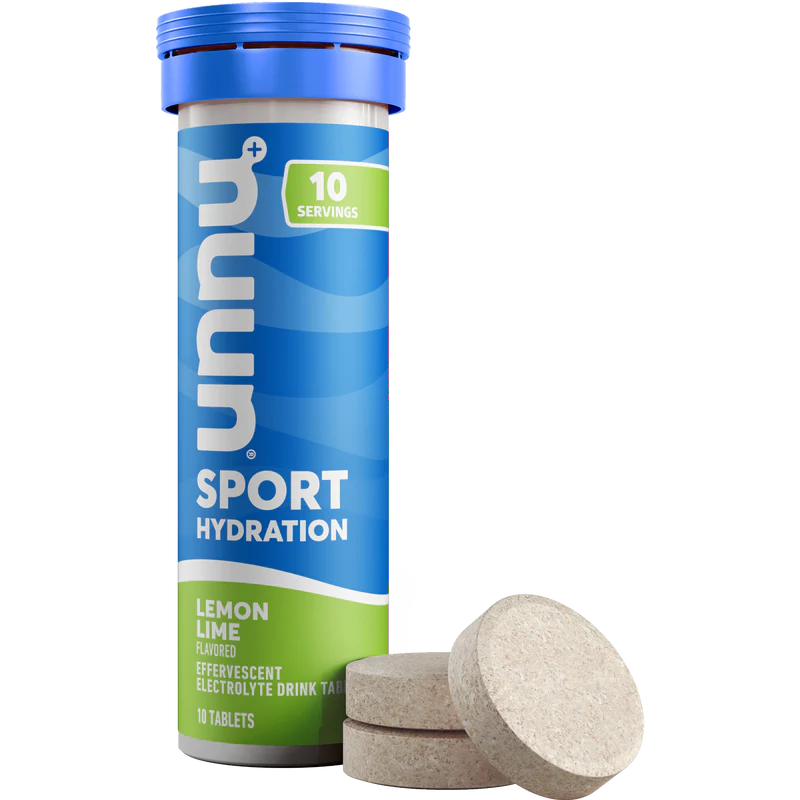 Nuun Sport Electrolytes - Lemon & Lime - 10 Tablet Tube