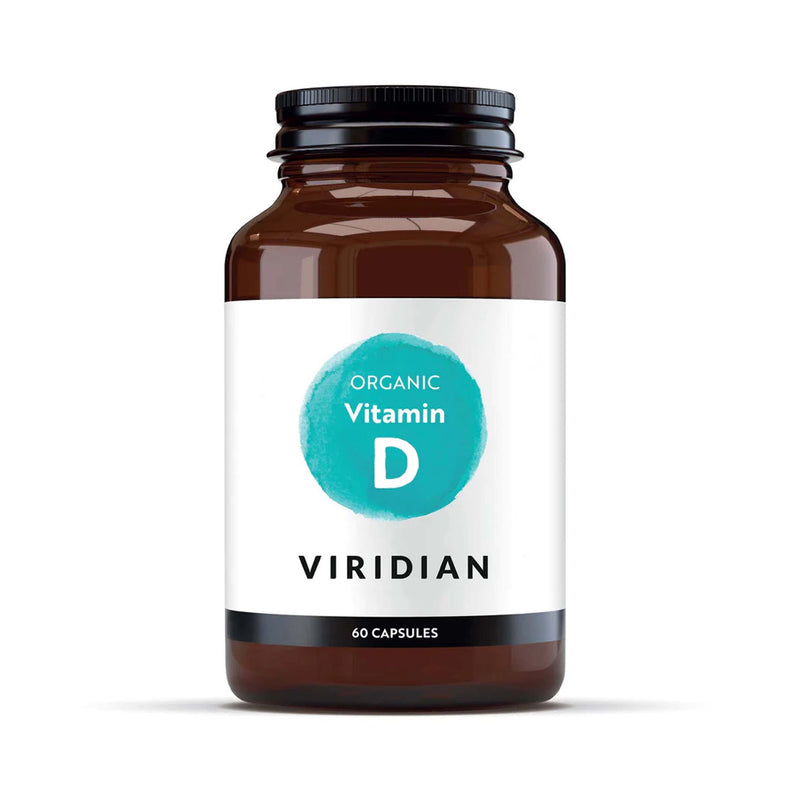 Viridian Organic Vitamin D2 400iu - 60 Veg Caps