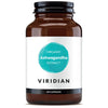 bottle of viridian organic ashwagandha extract
