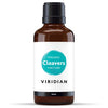 Bottle of Viridian Organic Cleavers Tincture on a white background