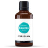 Bottle of Viridian Equinox Elixir on a white background